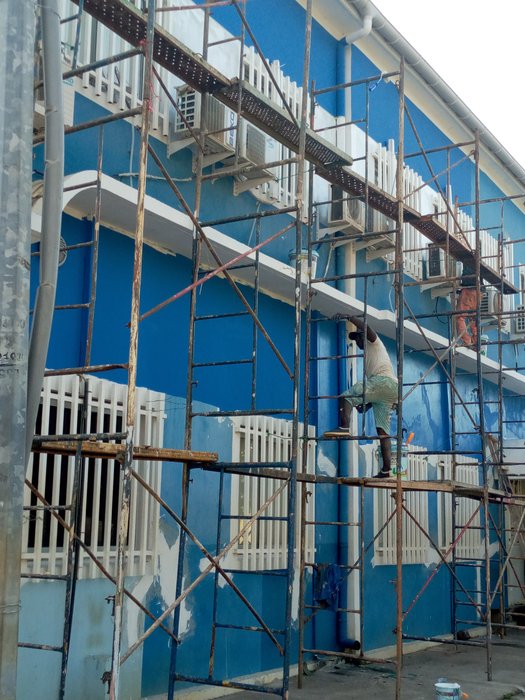 Réhabilitation de façade — Bâtiment R+2