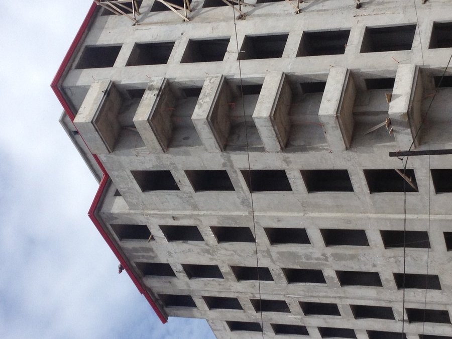 Construction d'immeuble en béton armé R+7